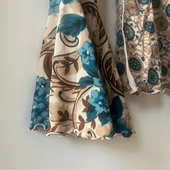 ☀️Vintage 90s Y2K Fairycore Floral Blouse Top - Picture 7 of 8